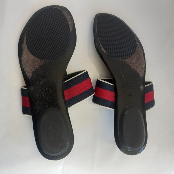 Gucci Womens sandals horsebit Lifford size 36 us 6 sold out - Picture 12 of 14